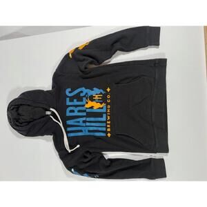 Men's Hares Hill Brewing Co. Hoodie Sweatshirt Size Small